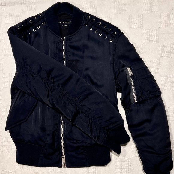 All Saints Bomber Jacket - Picture 3 of 5